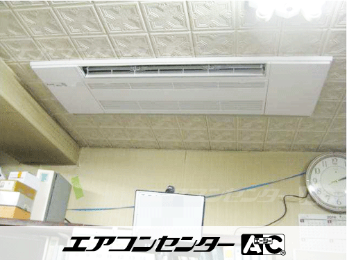 ハウジングエアコン セット 天井カセット1方向形 業務用エアコン 3.6kW 1式