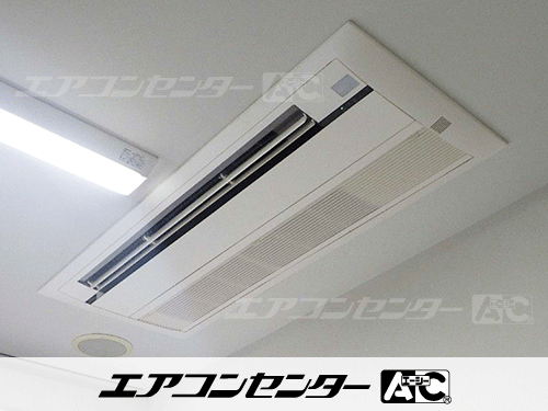 ハウジングエアコン マルチ マルチ天井カセット1方向形（室内機のみ） 業務用エアコン 3.6kW 2式、ハウジングエアコン マルチ マルチ天井カセット1方向形（室内機のみ） 業務用エアコン 2.8kW 1式