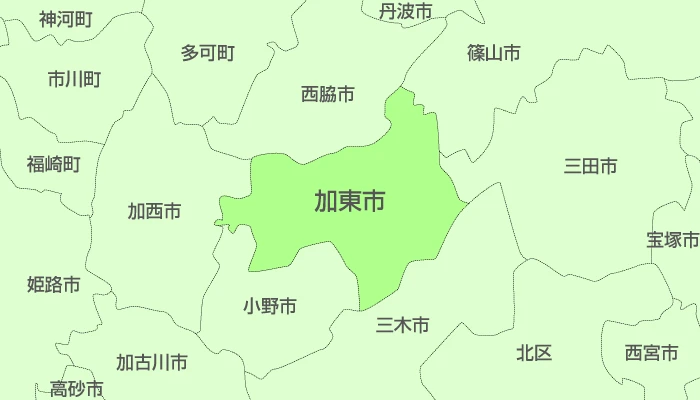 加東市及び周辺地域も対応いたします。
