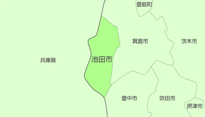池田市及び周辺地域も対応いたします。