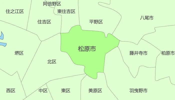 松原市及び周辺地域も対応いたします。