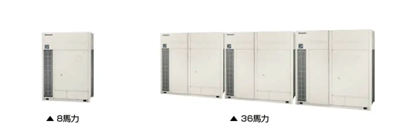 新設・既設配管兼用 寒冷地向け UXKR5シリーズの室外機イメージ