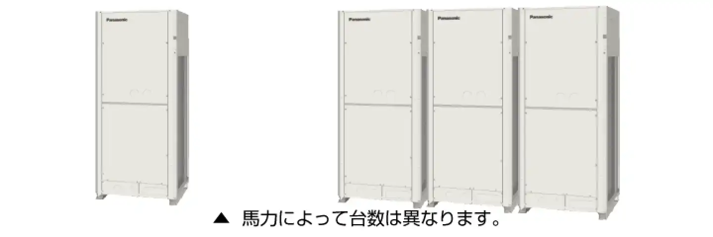 ビル用エアコンUXP4Aの室外機イメージ