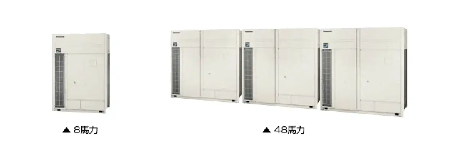 新設・既設配管兼用ハイグレード UXPR5シリーズの室外機イメージ
