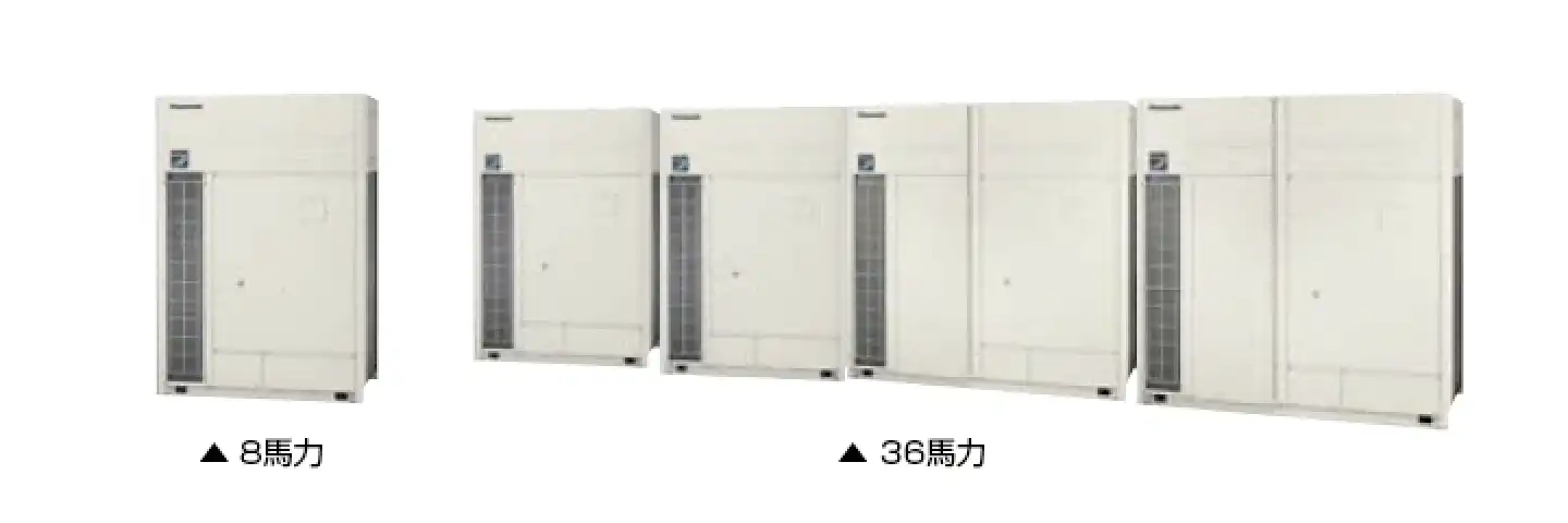 新設・既設配管兼用ハイグレード UXPR5Yシリーズの室外機イメージ