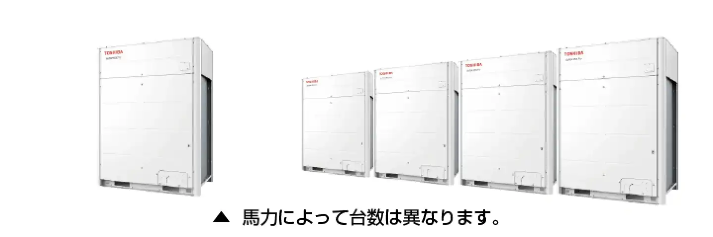 スーパーマルチu 高効率S仕様の室外機イメージ