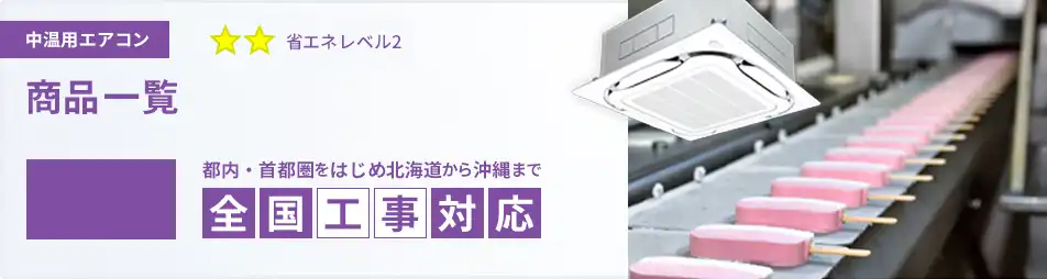 中温用 4馬力 業務用エアコン 標準型
