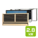 マルチ壁埋込形（室内機のみ） 2.8Kw